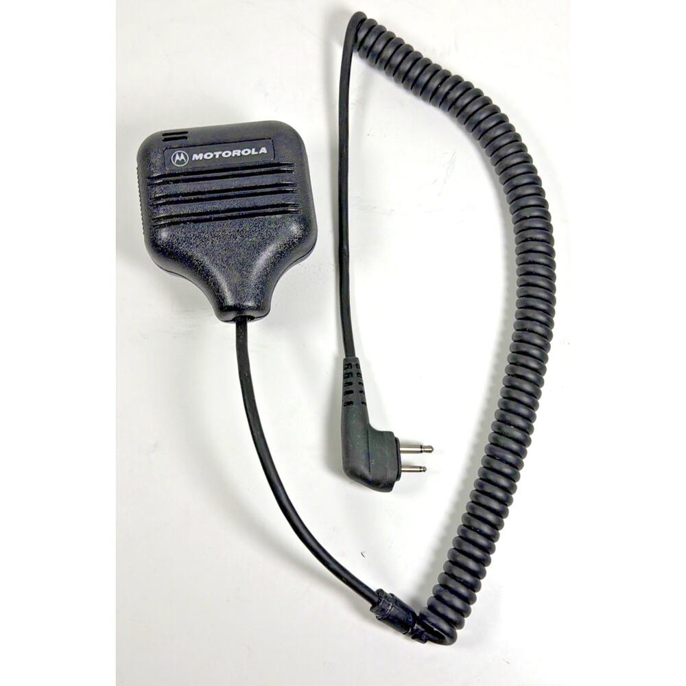 Motorola Model HMN9026A Remote Speaker Microphone For 2-Way Radio Black Vintage